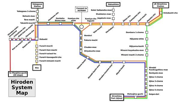Mapa ng hiroshima jr