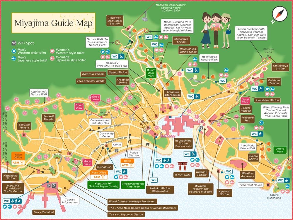 Mapa ng miyajima